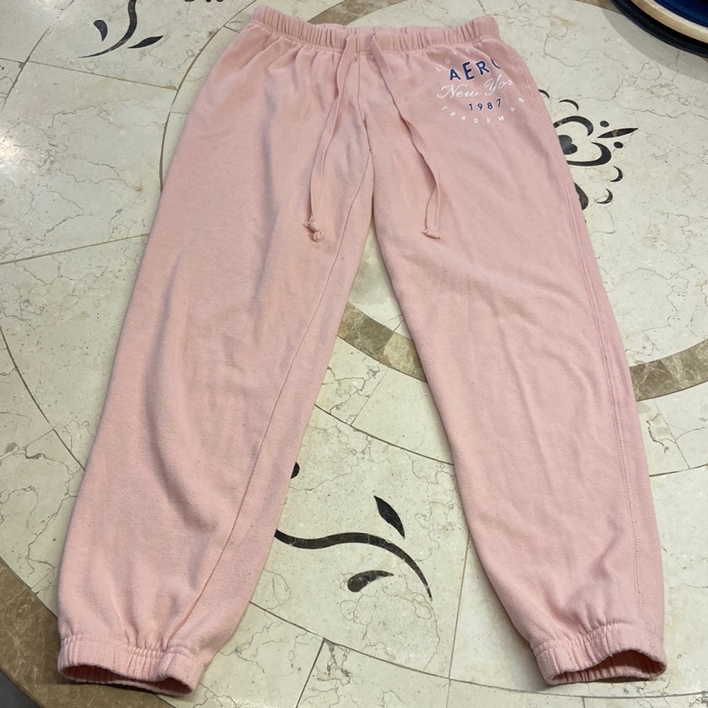 Pink Aeropostale sweatpants